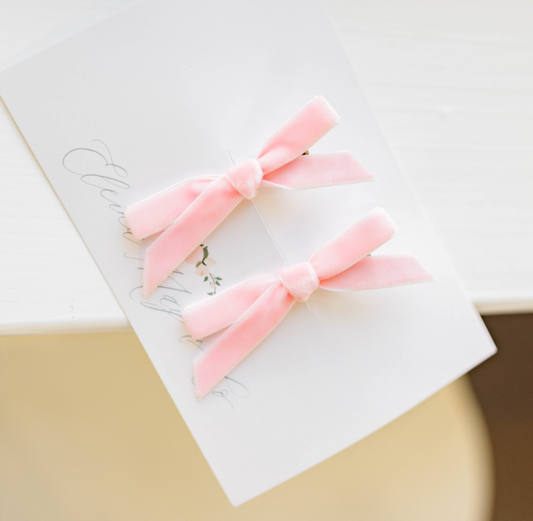 Tally Hair Clip Set - Pink