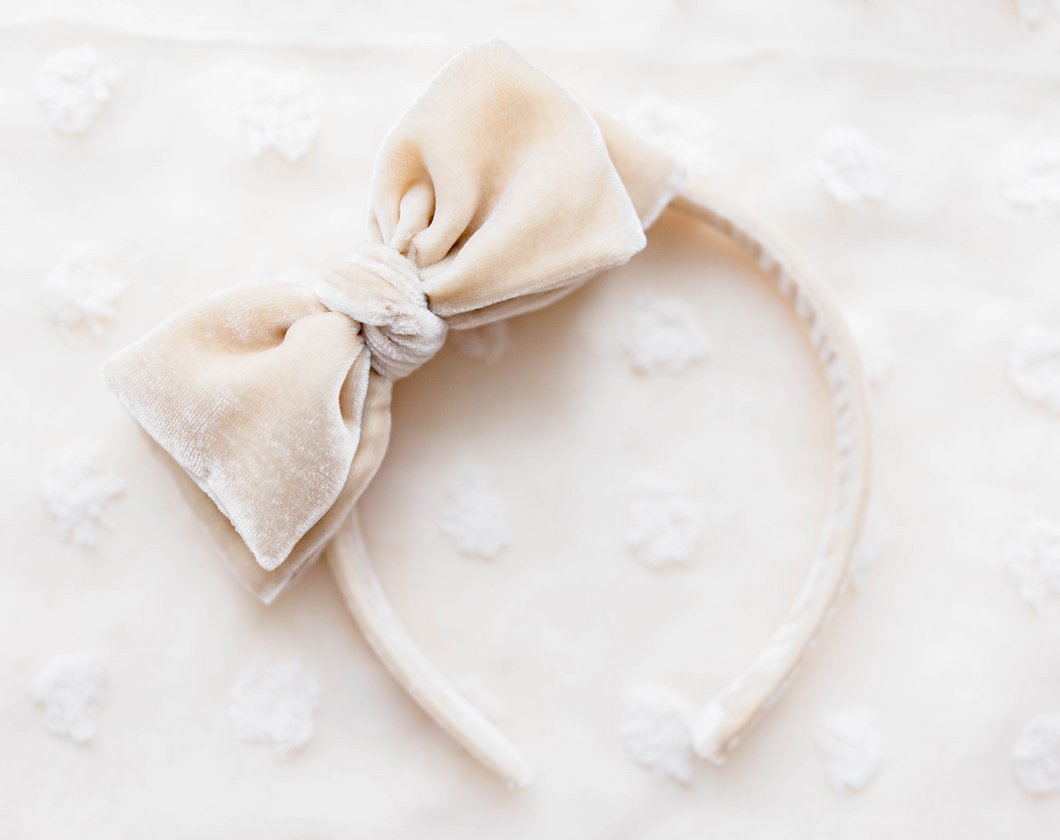 Sandy Velvet - Beige