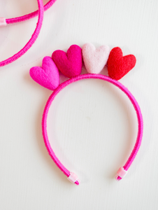 Sammy - Hearts Colorful Headband