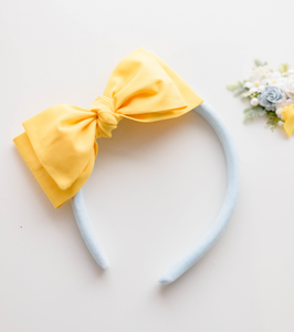Sandy Headband - Yellow and Blue