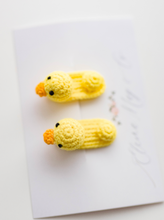 Load image into Gallery viewer, Crochet Duck Set - Snaps
