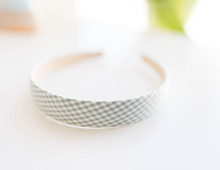 Load image into Gallery viewer, Emma Headband - Sage Gingham
