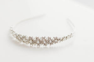 Georgina Headband - Silver