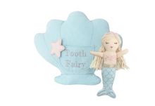 Load image into Gallery viewer, MIMI MERMAID TOOTH FAIRY PILLOW AND DOLL SET
