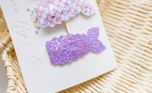 Load image into Gallery viewer, Mermaid Snap Clip SET - Purple Love
