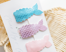 Load image into Gallery viewer, Mermaid Snap Clip SET - Ocean
