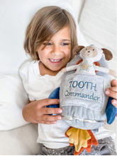 Load image into Gallery viewer, TOOTH COMMANDER SPACESHIP PILLOW AND DOLL SET
