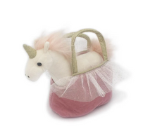 Load image into Gallery viewer, PRETTY UNICORN PLUSH TOY IN PURSE OPHELIA
