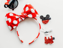 Load image into Gallery viewer, Opal Headband - Minnie Dots
