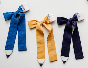 COCO Bow - Pencil Navy