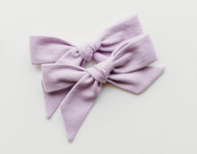 Load image into Gallery viewer, Tina hair bow set - Lavender
