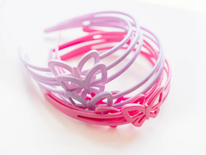 Butterfly Headband - Hot Pink