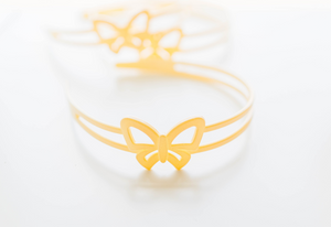 Butterfly Headband - Butter