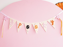 Load image into Gallery viewer, Ghoul Gang Spooky Felt Banner
