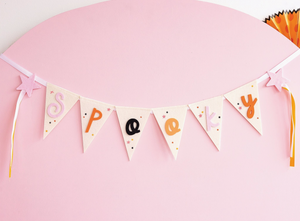 Ghoul Gang Spooky Felt Banner