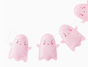 Ghost Puffy Felt Banner