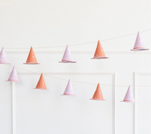 Load image into Gallery viewer, Pink Witch Hat Banner
