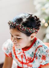 Load image into Gallery viewer, Poinsettia Crown - RED
