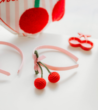 Load image into Gallery viewer, Cherry Headband - Pink
