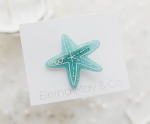 Starfish Clip  - Ocean Water