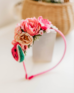 Leah Headband - Watermelon
