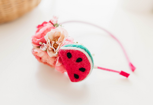 Leah Headband - Watermelon