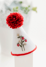 Load image into Gallery viewer, Strawberry Embroidery  - Party Hat
