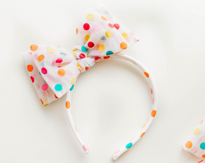 Opal Headband - Happy Dots