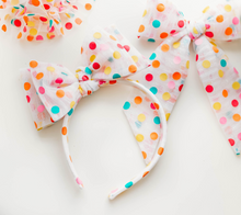 Load image into Gallery viewer, Opal Headband - Happy Dots
