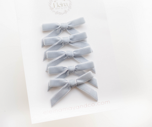 Little Tally Hairbow SET - Soft Blue
