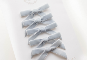 Little Tally Hairbow SET - Soft Blue