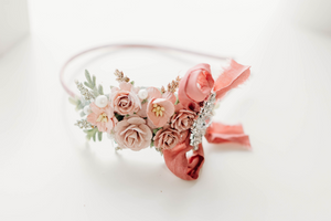 Evangeline Headband - Mauve