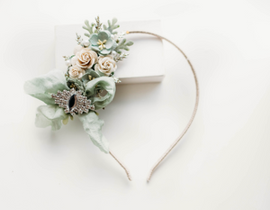Evangeline Headband - Sage