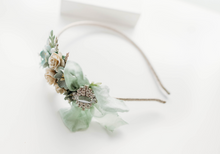 Load image into Gallery viewer, Evangeline Headband - Sage
