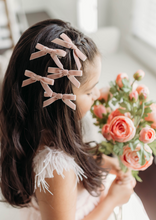Load image into Gallery viewer, Little Tally Hairbow SET - Blush
