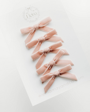 Load image into Gallery viewer, Little Tally Hairbow SET - Blush
