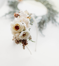 Load image into Gallery viewer, Leah Headband - Ivory Winter - PREORDER
