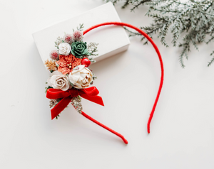 Ella Headband - Santa's Sweetheart - PREORDER