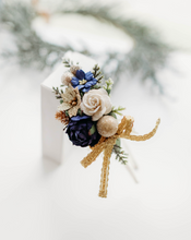 Load image into Gallery viewer, Ella Headband - Midnight Mistletoe- PREORDER
