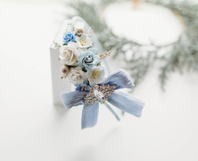 Load image into Gallery viewer, Evangeline Headband - Sleigh Bells &amp; Silk - PREORDER
