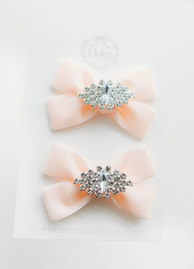 Olivia Luxe Pigtails - Mulled Rose