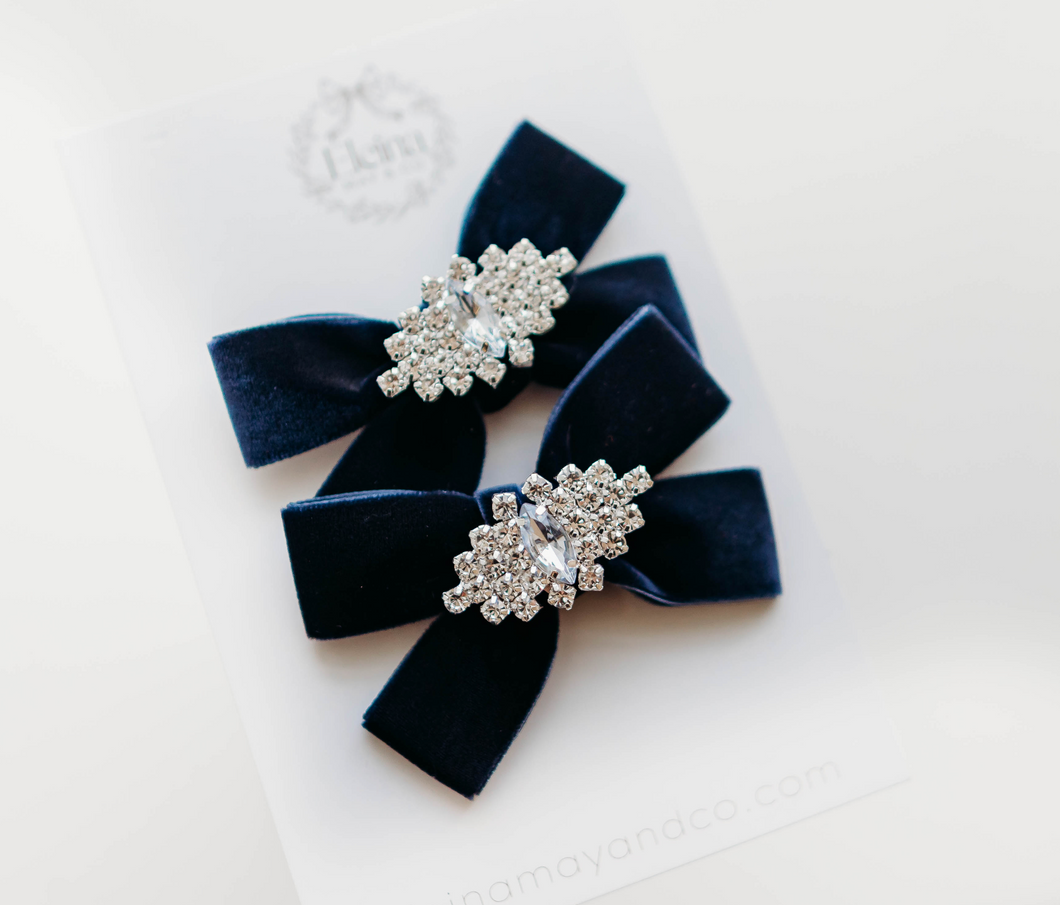 Olivia Luxe Pigtails - Smokey Sapphire