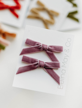 Load image into Gallery viewer, Tally Pigtails - Eggplant
