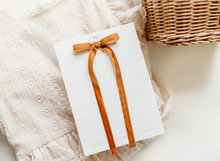 Load image into Gallery viewer, Tally hair bow - Cinnamon Dust
