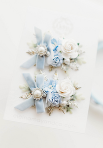 Midnight Magic Floral Clip