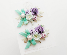 Load image into Gallery viewer, &quot;Under The Sea Magic&quot; Floral Clip
