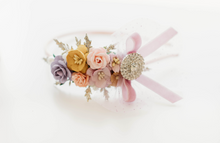 Load image into Gallery viewer, Evangeline Headband - Wildflowers In Her Hair
