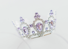 Load image into Gallery viewer, Empress Theodora - Mini Crown (Silver/Purple)
