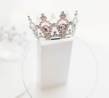 Load image into Gallery viewer, Empress Theodora - Mini Crown (Silver/Purple)

