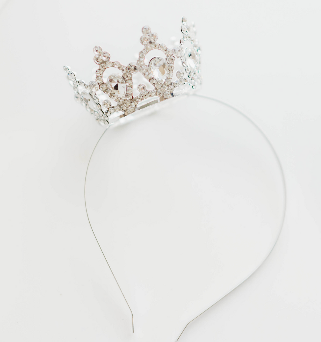 Empress Theodora - Mini Crown (Silver)